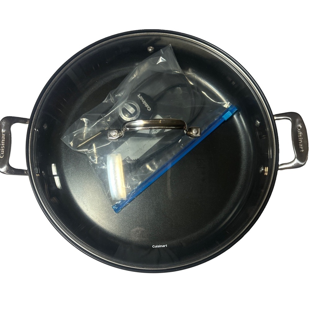 Cuisinart CSK-250 GreenGourmet 14" Non-stick Electric Skillet w/ Glass Lid